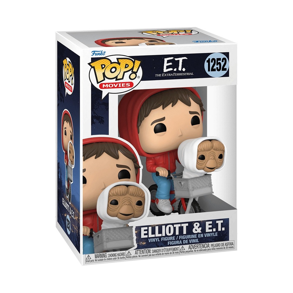 Funko Pop! Movies E.T. The Extra-Terrestrial Elliott & E.T. #1252 Vinyl Figure